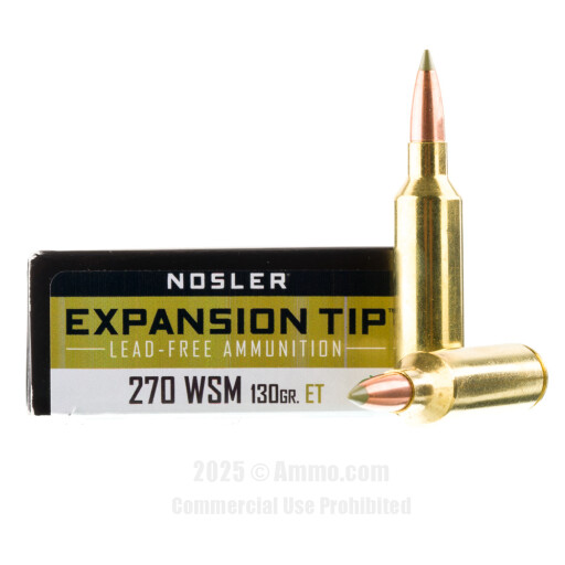 Nosler Expansion Tip Ammo