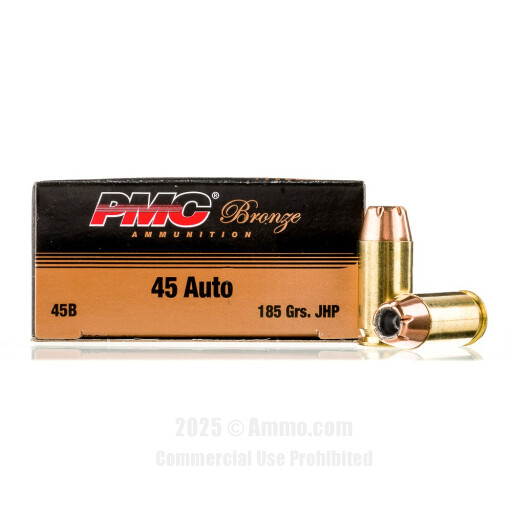 45 ACP/Auto Ammo - PMC Ammo JHP PMC JHP Ammo