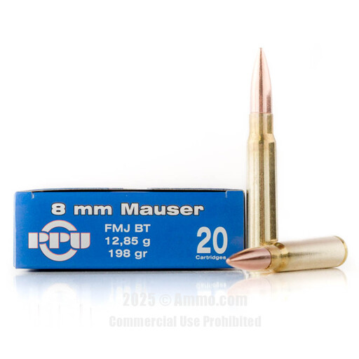 Prvi Partizan Mauser FMJBT Ammo