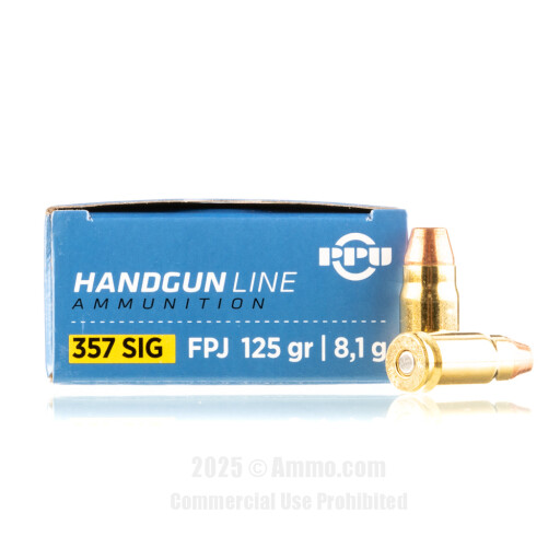 357 SIG Ammo - Prvi Partizan Ammo FMJ Prvi Partizan FMJ Ammo