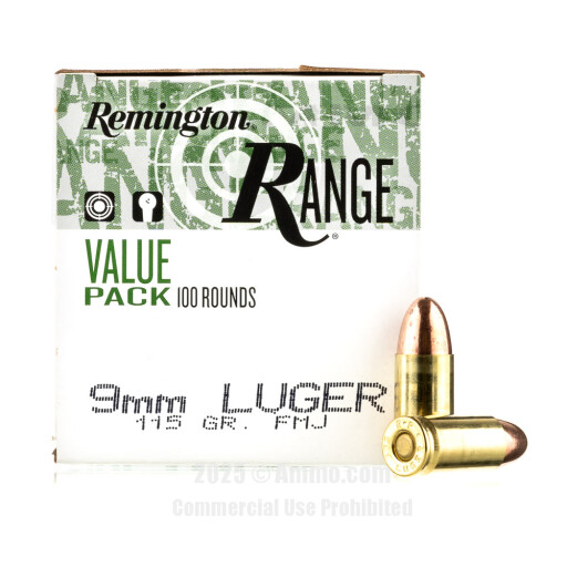 Bulk Remington Range FMJ Ammo