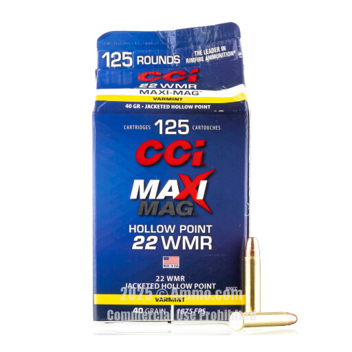 CCI Maxi-Mag JHP Ammo
