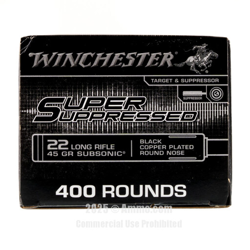 Winchester Super Suppressed Ammo