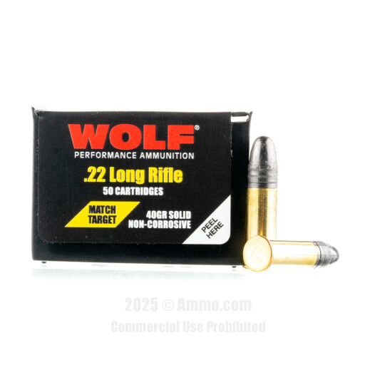 Bulk Wolf Match Target LRN Ammo