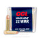 Image of CCI 22 WMR Ammo - 50 Rounds of 40 Grain TMJ Ammunition