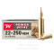 Image of Winchester 22-250 Rem Ammo - 20 Rounds of 64 Grain PSP Ammunition