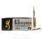 Image of Browning Silver Series 6.5 Creedmoor Ammo - 20 Rounds of 129 Grain SP Ammunition