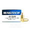Image of Magtech 40 Cal Ammo - 50 Rounds of 165 Grain FMC Ammunition