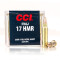 Image of CCI 17 HMR Ammo - 50 Rounds of 20 Grain FMJ Ammunition