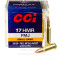 Image of CCI 17 HMR Ammo - 50 Rounds of 20 Grain FMJ Ammunition