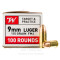 Image of Winchester 9mm Ammo - 100 Rounds of 115 Grain FMJ Ammunition