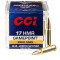 Image of CCI 17 HMR Ammo - 50 Rounds of 20 Grain JSP Ammunition