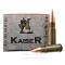 Image of Kaiser 7.62x39 Ammo - 20 Rounds of 123 Grain FMJ Ammunition *STEEL CASES*
