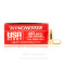 Image of Winchester USA Ready 40 S&W Ammo - 50 Rounds of 165 Grain FMJ FN Ammunition
