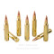 Image of Hornady Frontier 223 Ammo - 200 Rounds of 55 Grain FMJ Ammunition