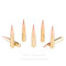 Image of Hornady BLACK 300 AAC Blackout Ammo - 200 Rounds of 208 Grain A-MAX Ammunition
