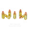 Image of Hornady 9mm Ammo - 25 Rounds of 115 Grain JHP Ammunition (Cases Not Nickel-Plated)