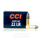 Image of CCI 22 LR Ammo - 50 Rounds of 40 Grain LRN Ammunition