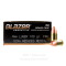Image of Blazer Brass Reduced Recoil 9mm Ammo - 50 Rounds of 100 Grain FMJ Ammunition
