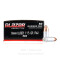 Image of Blazer Aluminum 9mm Ammo - 50 Rounds of 115 Grain FMJ Ammunition (NOT SAFE FOR CARBINES)