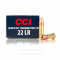 Image of CCI 22 LR Ammo - 50 Rounds of 40 Grain Copper-Plated Segmented Hollow-Point (CPSHP) Ammunition