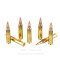 Image of Winchester USA 223 Rem Ammo - 200 Rounds of 55 Grain FMJ Ammunition