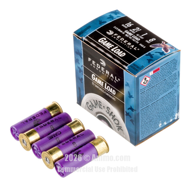 16 Gauge Shotgun Ammo (16 Ga. Shotgun Shells in Bulk)