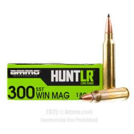 Image of Ammo Inc. Hunt LR 300 Win Mag Ammo - 20 Rounds of 180 Grain SST Ammunition