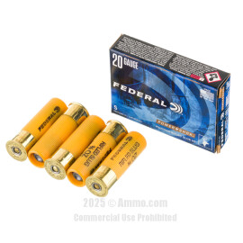 Image of Bulk 20 Gauge Ammo - 250 Rounds of Bulk 3/4 oz. Rifled Slug Ammunition from Federal