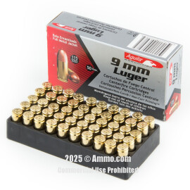 Image of Bulk 9mm Ammo - 1000 Rounds of Bulk 115 Grain FMJ Ammunition from Aguila