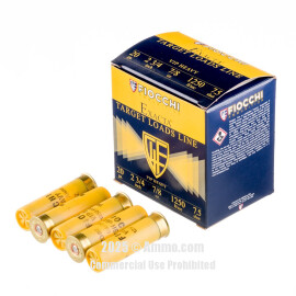 Image of Bulk 20 Gauge Ammo - 250 Rounds of Bulk 7/8 oz. #7-1/2 Shot Ammunition from Fiocchi