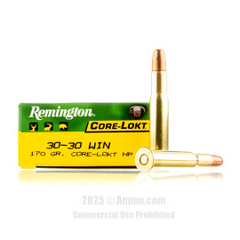 Image of Remington 30-30 Ammo - 20 Rounds of 170 Grain HP Ammunition