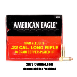 Image of Federal 22 LR Ammo - 40 Rounds of 38 Grain CPHP Ammunition