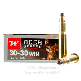 Image of Winchester Deer Season XP 30-30 Ammo - 20 Rounds of 150 Grain Extreme Point Ammunition