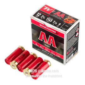 Image of Bulk 12 Gauge Ammo - 250 Rounds of Bulk 1-1/8 oz. #9 Shot Ammunition from Winchester