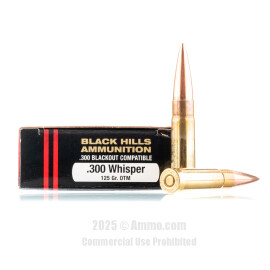 Image of Black Hills Ammunition 300 AAC Blackout Ammo - 500 Rounds of 125 Grain OTM Ammunition