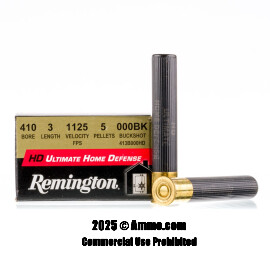 Image For 15 Rounds Of #000 Buck 410 Remington Ammunition