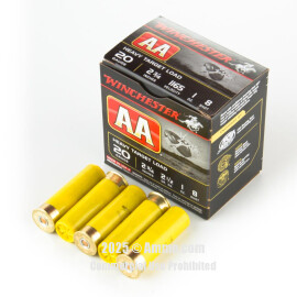 Image of Bulk 20 Gauge Ammo - 250 Rounds of Bulk 1 oz. #8 Shot Ammunition from Winchester