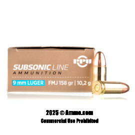 Image of Prvi Partizan 9mm Ammo - 1000 Rounds of 158 Grain FMJ Ammunition