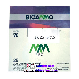 Image of Bulk 12 Gauge Ammo - 250 Rounds of Bulk 7/8 oz. #7-1/2 Shot Ammunition from BioAmmo