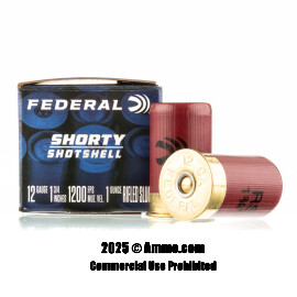Image of Federal Shorty Shotshell 12 Gauge Ammo - 100 Rounds of 1-3/4" 1 oz. Rifled Slug Ammunition