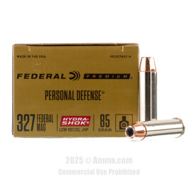 Image of Federal 327 Fed Mag Ammo - 20 Rounds of 85 Grain JHP Ammunition