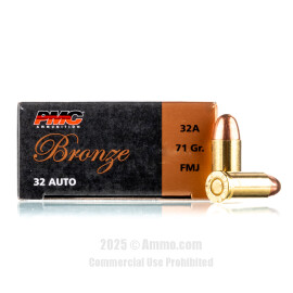 Image of PMC 32 ACP Ammo - 1000 Rounds of 71 Grain FMJ Ammunition