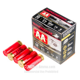 Image of Bulk 12 Gauge Ammo - 250 Rounds of Bulk 1-1/8 oz. #8 Shot Ammunition from Winchester