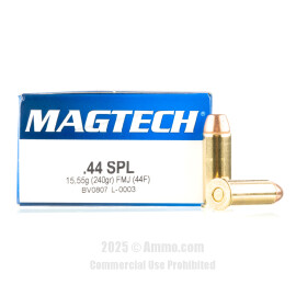 Image of Magtech 44 Special Ammo - 50 Rounds of 240 Grain FMJ Ammunition
