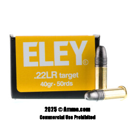 Image of Eley 22 LR Ammo - 500 Rounds of 40 Grain LRN Ammunition