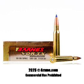 Image of Barnes 30-06 Ammo - 20 Rounds of 180 Grain TTSX Ammunition