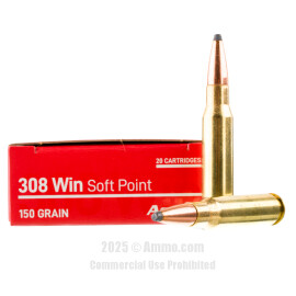 Image of Aguila 308 Win Ammo - 20 Rounds of 150 Grain SP Ammunition