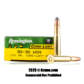 Image of Remington 30-30 Ammo - 20 Rounds of 170 Grain CL-SP Ammunition