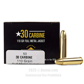 Image of Armscor USA 30 Carbine Ammo - 50 Rounds of 110 Grain FMJ Ammunition